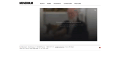 Desktop Screenshot of moseholm.dk
