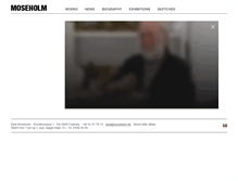 Tablet Screenshot of moseholm.dk